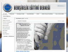 Tablet Screenshot of hemed.org.tr